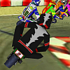 Scooter Games: Mini Moto Racing - Mini Moto Racing is a cool and addicting mini bike racing game online. You have to finish each race at the first position to advance to the next track. There are five tracks in total and your average time will be your final score! Use arrow keys to drive your mini bike. Press P to pause the game. Watch your lap time and current position on the top of the game screen. You can see the tachometer and the map of the track with your position at the bottom. Play this cool fun 3d motorbike racing game online and have fun!