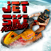 Jet Ski Games: Jet Ski Racer - Jetski Racers is a unity 3d water scooter racing game online. A flooded, abandoned and overgrown city has become the meeting place for the coolest of racers. High speeds, dangerous yet beautiful environments, crazy jumps and water hazards make Jet Ski Racer something you have never played before. Join the bold racers and become the coolest Jet Ski Racer! Control your jet ski with arrows. You should avoid other jet skis and the obstacles like sharks in water. Collect bonus item to get more fuel.