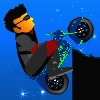 Mini Bike Games: Mini Bike Craze - In Mini Bike Craze you will ride your mini bike over the bumpy terrain. Collect the stars and try to complete all of the levels. Race in the midnight countryside full of ups and downs, achieving the highest score. Drive your motorcycle at full speed and ride passing from mountain to mountain. Grab all the bonuses and watch out with the crashes, collect all the stars and complete the Mini Bike Craze challenge, cool scooter game online!