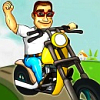 Scooter Games: Urban Bike Race - Urban Bike Race is another cool motorbike game online where you race against other opponents. This great tournament takes place on five incredible tracks: a wheat field, a wind valley, the wilderness, a jungle and an ice sheet. On each track there are four races that you will have to win. So, start the game and be your best! Finish the race at 1st position to win the cash!  Collect coins to upgrade your bike. Enter the bike shop from the game main menu. Use arrows to drive, hold space bar for nitro boost!