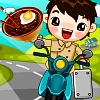Scooter Games: Sushi Scooter Delivery - Sushi Scooter Delivery is a fun online scooter driving game. Your mission in this cool anime game is delivering of sushi on scooter. You have to be as quick as possible! Try to make the best score the score is showing in the top right corner. Pay attention to the road strewn with many obstacles, they will slow you down! Collect food and time bonuses which will increase your score and time. Play Sushi Scooter Delivery game at ScooterGames.co.uk and have fun!
